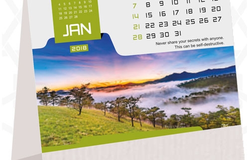 Custom Calendar Printing Dubai